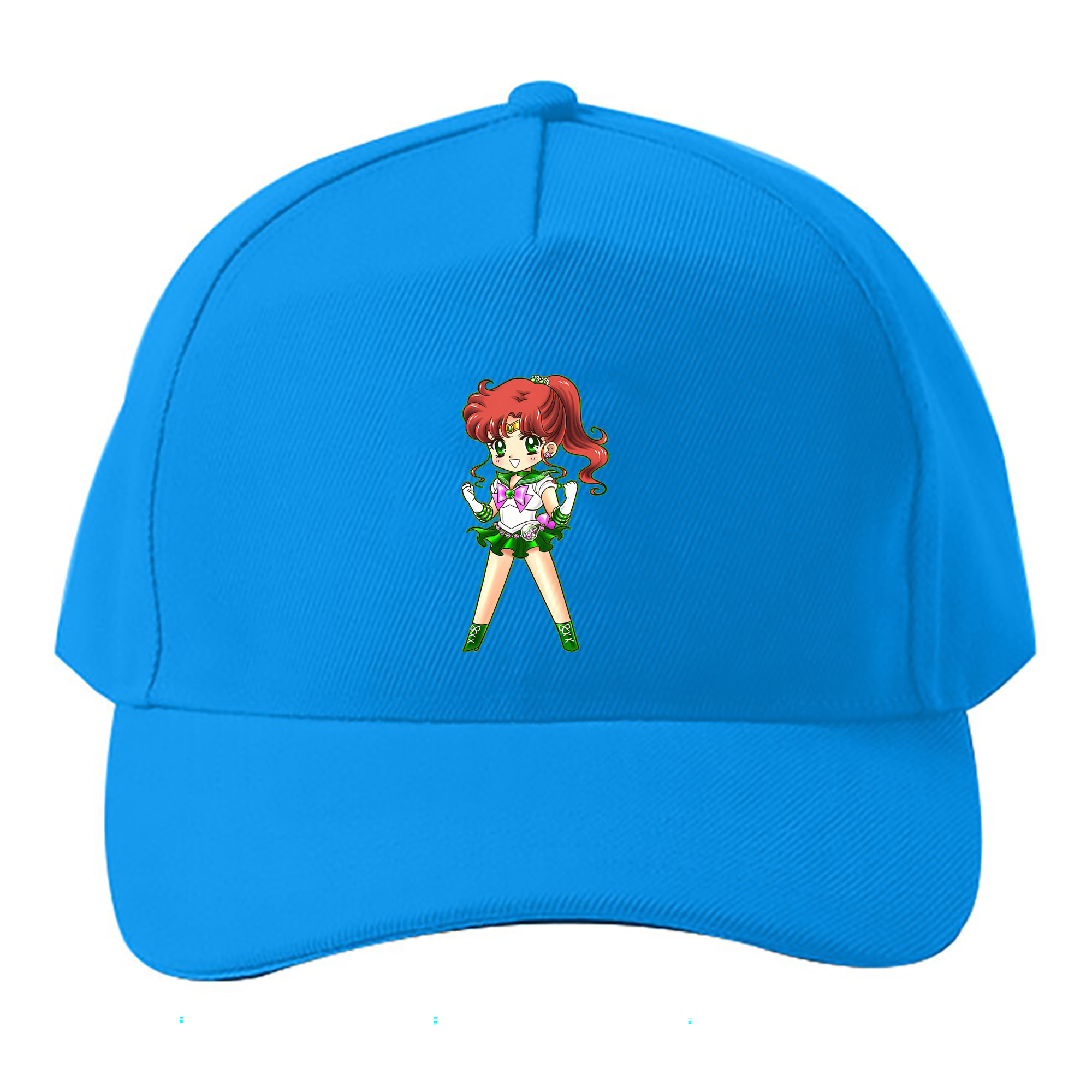 （画像用） 美少女戦士セーラームーン 木野 まこと きの まこと Sailor Moon Kino Makoto （セーラージュピター；Sailor Jupiter） ベースボールキャップ 綿100％ 男女兼用 帽子 スポーツ